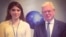 La activista cubana Carolina Barrero junto al representante especial de la Unión Europea para los Derechos Humanos, Eamon Gilmore. (Facebook/Carolina Barrero)