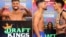 Robeisy Ramírez y Brando León Benítez, de izquierda a derecha. (X, Top Rank Boxing).