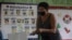 Una señora vota en elecciones municipales de Nicaragua. (AP).