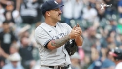 Lanzador cubano lleva a la victoria a los Yankees de NY Lanzador cubano lleva a la victoria a los Yankees de NY