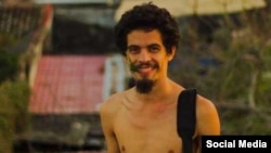 Abel Lescay, músico y creador cubano preso el 11 de julio.