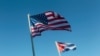 Banderas de Estados Unidos y Cuba. (REUTERS/Stringer).