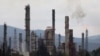 La refinería de petróleo Tula de la estatal mexicana Pemex.