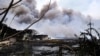 Muchas viviendas quedaron destruidas con el incendio en la Base de Supertanqueros de Matanzas.