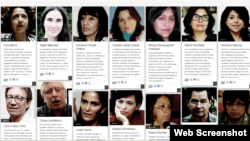 Los 100 héroes de la información en el 2014.