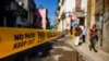 Una calle de La Habana cerrada por COVID-19. (YAMIL LAGE / AFP)