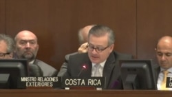 Costa Rica lleva crisis migratoria de cubanos a la OEA Costa Rica lleva crisis migratoria de cubanos a la OEA