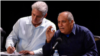 Miguel Díaz-Canel junto al ministro de Cultura Alpidio Alonso.