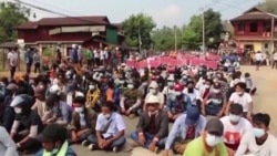 Protesta antigolpista en Myanmar Protesta antigolpista en Myanmar