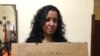 La periodista independiente Camila Acosta cuando declaró que salir en el noticiero nacional se ha vuelto un orgullo, aunque el gobierno intenta difamarla.