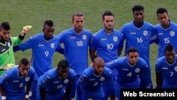La selección nacional de fútbol de Cuba.