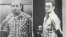 El general Arnaldo Ochoa (derecha) y el coronel Antonio de la Guardia.