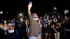 Manifestación de artistas cubanos frente al Ministerio de Cultura el 27 de noviembre 2020