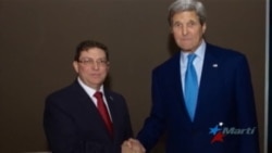 Se entrevistan en Panamá John Kerry y Bruno Rodríguez Se entrevistan en Panamá John Kerry y Bruno Rodríguez