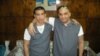 Harold Alcalá (i) y Maikel Delgado