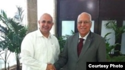 Embajador de Kuwait en La Habana, Bader Al-Awadhi.