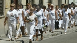 Berta Soler recuerda el 18 aniversario de las Damas de Blanco Berta Soler recuerda el 18 aniversario de las Damas de Blanco