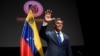 Leopoldo López durante la conferencia de prensa en Madrid este martes. (Oscar del Pozo / AFP).