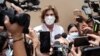 Cristiana Chamorro durante una conferencia de prensa. (AP Foto/Diana Ulloa)