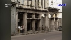 Afectados de derrumbe continúan a la espera de recibir ayuda del gobierno cubano Afectados de derrumbe continúan a la espera de recibir ayuda del gobierno cubano