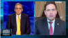 El presentador de Mega TV Oscar Haza entrevistó al senador Marco Rubio.
